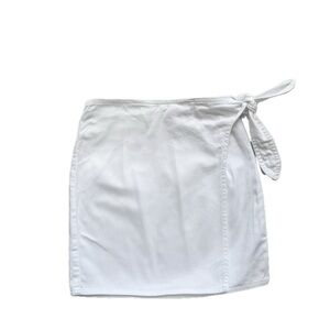 Juniors White GAP Denim Skirt - sz M